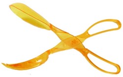 ARO houseware slabestek plastic geel 29cm - saladebestek keuken