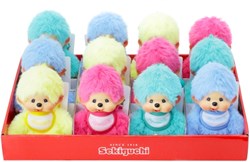 Monchhichi porte-clés singe en peluche 15 cm - porte-clés colorés