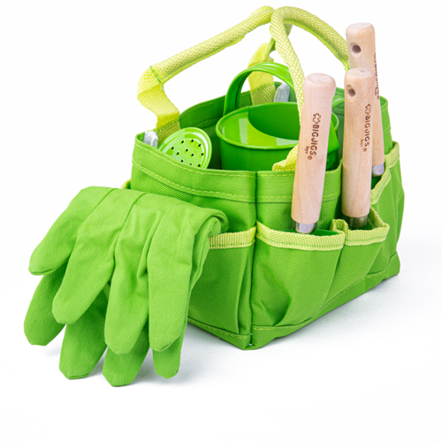 Bigjigs Tas met Tuingereedschap - 6-delig-3