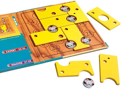 Smart Games jeu de voyage magnétique Brain Cheeser - 48 défis-2
