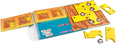 Smart Games jeu de voyage magnétique Brain Cheeser - 48 défis-3