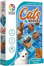 Smart Games denkspel katten puzzel - Cats & Boxes - 60 uitdagingen