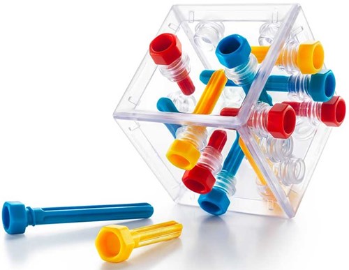 Smart Games Criss Cross Cube puzzel - breinbreker met 80 uitdagingen-3