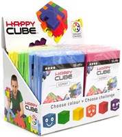 Smart Games 3D-puzzel Happy Cube Expert - kleurrijke breinbreker