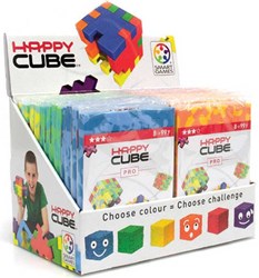 Smart Games Happy Cube Pro 3D-puzzel - kleurrijke breinbreker voor kinderen en volwassenen