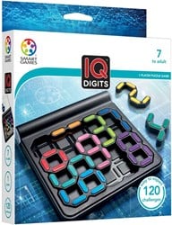 Smart Games IQ Digits denkpuzzel - educatief spel - 120 uitdagingen