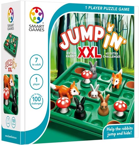 Smart Games educatief spel Jump In XXL - 100 uitdagingen - breinbreker