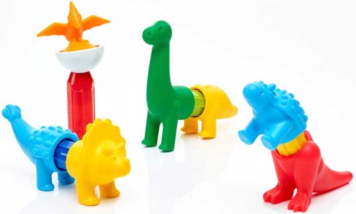 Smartmax magnetisch speelgoed - My First Dinosaurs bouwset-2
