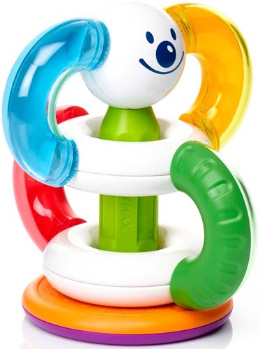 Smartmax magnetisch speelgoed My First Stacking Rings kleurrijk-2