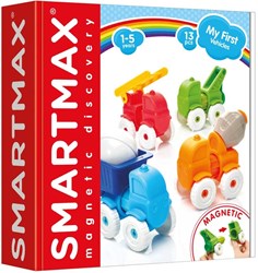 Smartmax magnetisch bouwspeelgoed voertuigen set 13-delig