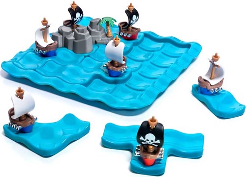 Smart Games piratenspel Pirates Crossfire - denkspel met 80 opdrachten-2