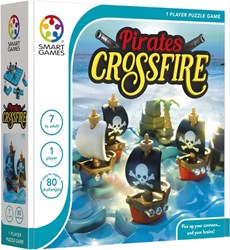 Smart Games piratenspel Pirates Crossfire - denkspel met 80 opdrachten