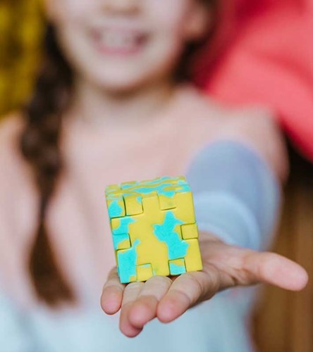 Smart Games Happy Cube Pro Puzzle 3D - casse-tête coloré pour enfants et adultes-2