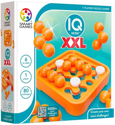 Smart Games jeu de puzzle IQ Mini XXL pour enfants et adultes
