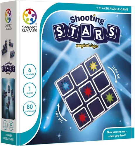 Smart Games denkspel Shooting Stars - 80 uitdagingen puzzelspel