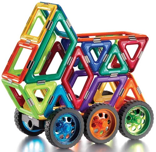 Geosmart coffret de construction magnétique Space Truck 42 pièces jouet-2