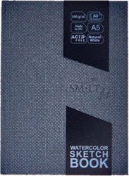 SMLT schetsboek aquarel hardcover A5 160gr FSC 80 vel papier