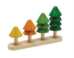 PlanToys Jouets en bois Trier et compter les arbres