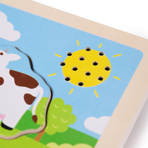 Bigjigs Puzzle sonore de la ferme-2