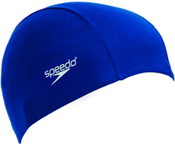 Speedo badmuts polyester marineblauw volwassenen - zwemmuts
