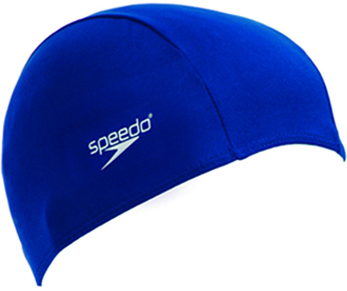 Speedo badmuts polyester marineblauw volwassenen - zwemmuts