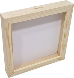 Hobbygroep tirelire plexiglas grande - boîte à monnaie transparente pour enfants