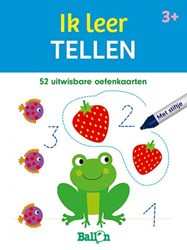 Ballon speelkaarten leren tellen met stiftje - educatief speelgoed