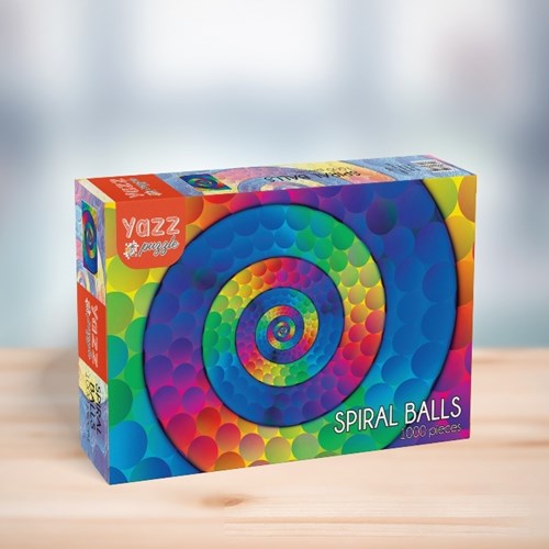 Yazz puzzle Spiral Balls - puzzle coloré 1000 pièces-2