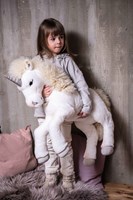 Steiff knuffel eenhoorn Starly wit - pluche bungelende eenhoorn 70 cm-3