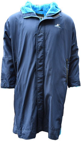 SwimTech parka imperméable bleu marine XLarge pour la natation