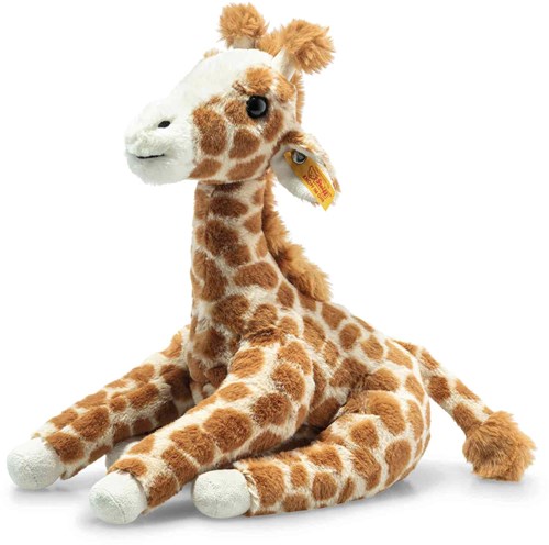 Steiff pluche Gina giraffe knuffel lichtbruin 25 cm - Soft Cuddly Friends