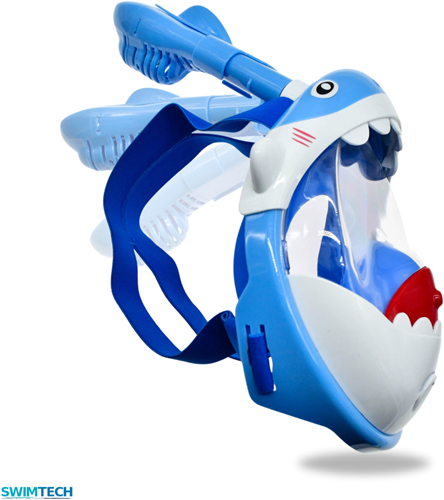 SwimTech Full Face Snorkeling Mask - Kids