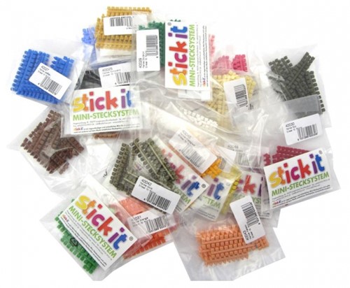 Stick-it Stick-it 1-puntstrips 10st. bruin 610
