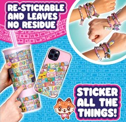 Sticki Rolls stickerboek pack - Sticki Book Volume 3 - stickerplezier