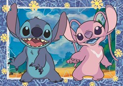 Clementoni puzzel Stitch - Disney legpuzzel 104 stukjes karton