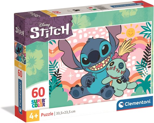 Clementoni Legpuzzel Stitch, 60st.-2