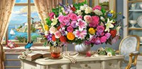 Castorland puzzle fleurs Summer Flowers and Cup of Tea - 4000 pièces