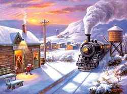 SunsOut puzzel Greenville Depot - 1000 stukjes legpuzzel trein