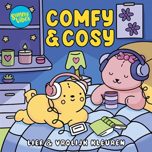 Lantaarn kleurboek Sunny vibes Comfy & cosy ontspanning creatief