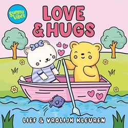 Lantaarn kleurboek Sunny vibes Love & Hugs voor ontspanning en creativiteit
