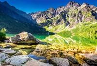Castorland puzzle casse-tête Morskie Oko Tatras Pologne 1500 pièces