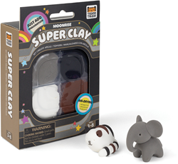 Tiger Tribe Super Clay kleiset - Moonrise Neutrals navulling creatief speelgoed