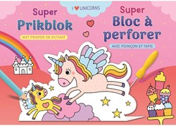 Deltas prikblok eenhoorns creatief knutselboek voor kinderen