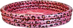 Swim Essentials kinderzwembad panterprint roze goud 150 cm opblaasbaar