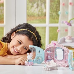 Sylvanian Families set salle d'habillage - carrosse de princesse & accessoires