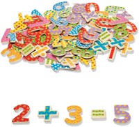 Tidlo houten magnetische cijfers educatief speelgoed 100 stuks