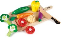 Tidlo set de légumes à couper en bois - jouet éducatif cuisine