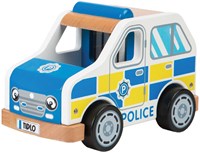 Tidlo politieauto houten speelgoedauto voor kinderen