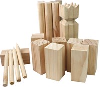 Kubb houten werpspel - Zweeds buitenspel in draagbare doos-2
