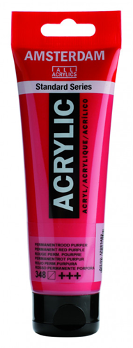Royal Talens peinture acrylique 120 ml peinture - Amsterdam Rouge Permanent Pourpre